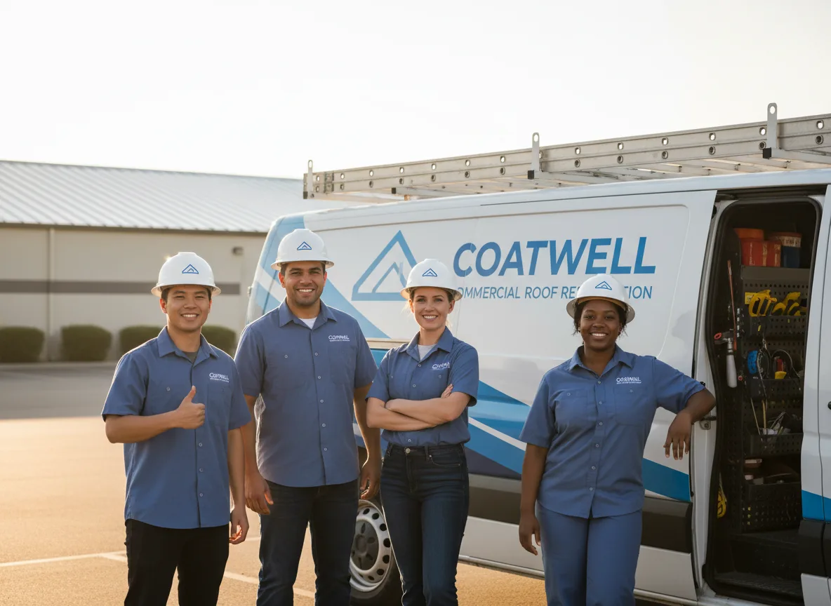 Commercial roof coating company in Bruner, MO